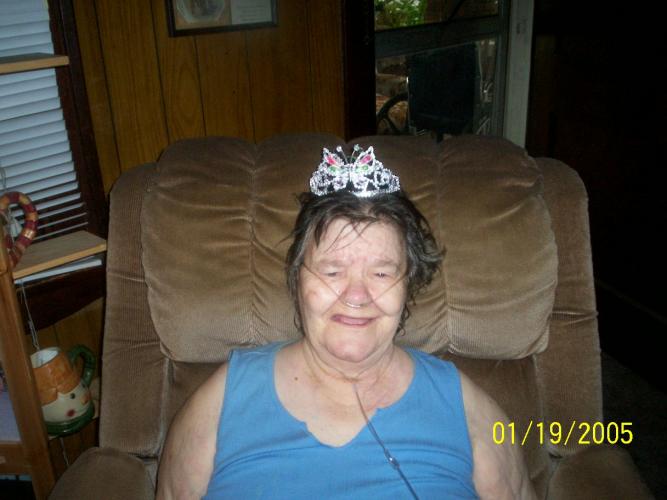 A Picture of mom on Sept.23 2006 (moms birthday)